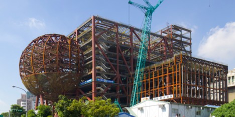 OMA TPAC Topping Out