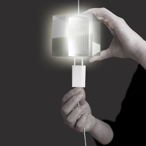 Plug Light by Joyce de Grauw and Paul van den Berg