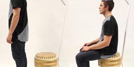 Pascal Stool by Holly Bradshaw