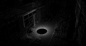 Example of a point cloud