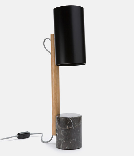 Quart lamp by Rich Brilliant Willing