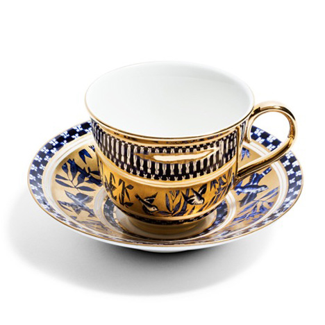 Reflect Coalport Saucer by Richard Brendon