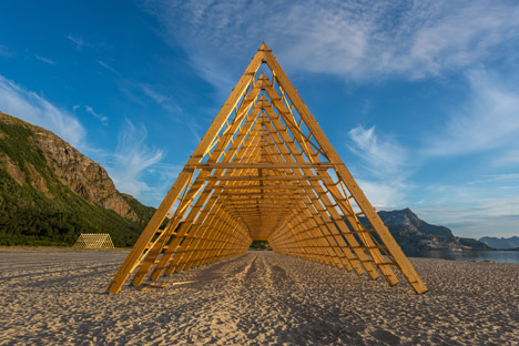 SALT wooden structures by Sami Rintala