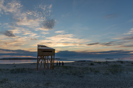 SALT wooden structures by Sami Rintala