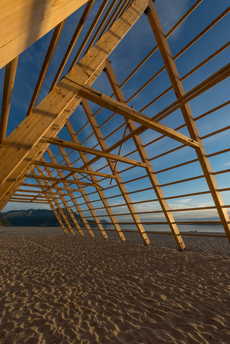 SALT wooden structures by Sami Rintala