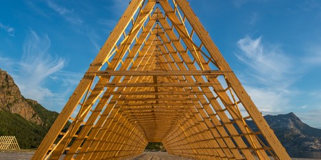 SALT wooden structures by Sami Rintala