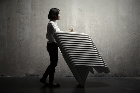 Sleeed chairs by Centimeter Studio