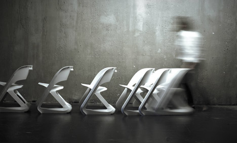 Sleeed chairs by Centimeter Studio