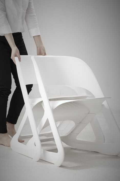 Sleeed chairs by Centimeter Studio