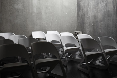 Sleeed chairs by Centimeter Studio