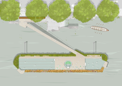 Temple Thames Bath by Studio Octopi