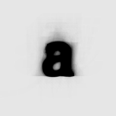 The Average Font by Moritz Resl