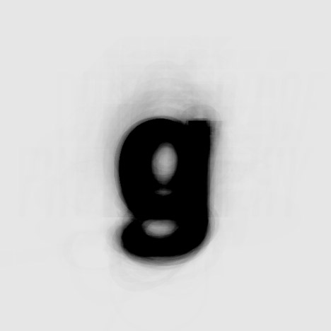 The Average Font by Moritz Resl