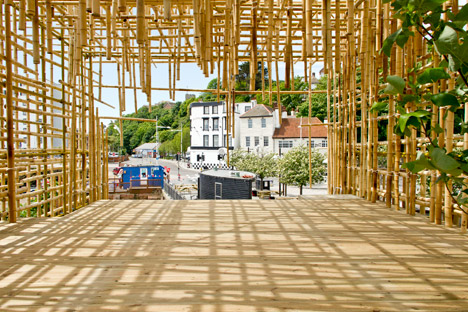 The Electrified Line by Gabriel Lester for the 2014 Folkestone Triennial