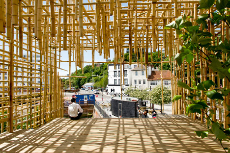 The Electrified Line by Gabriel Lester for the 2014 Folkestone Triennial