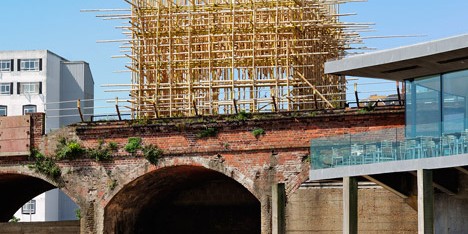 The Electrified Line by Gabriel Lester for the 2014 Folkestone Triennial