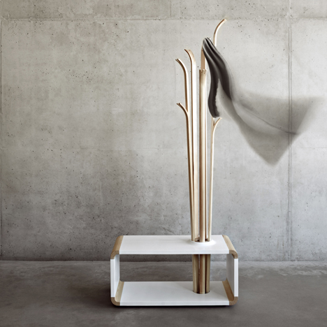 Tilia Coat Stand by Alicja Prussakowska