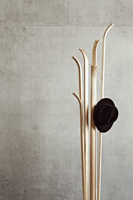 Tilia Coat Stand by Alicja Prussakowska