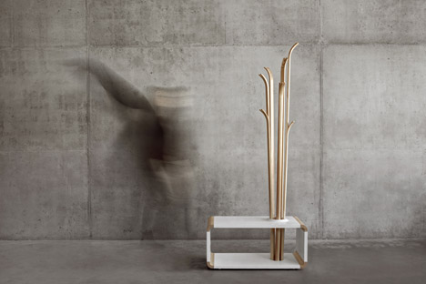 Tilia Coat Stand by Alicja Prussakowska