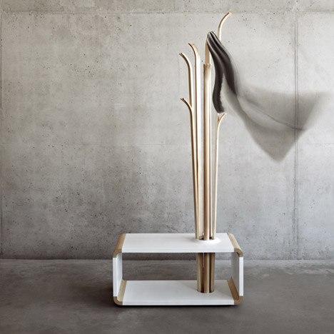 Tilia Coat Stand by Alicja Prussakowska