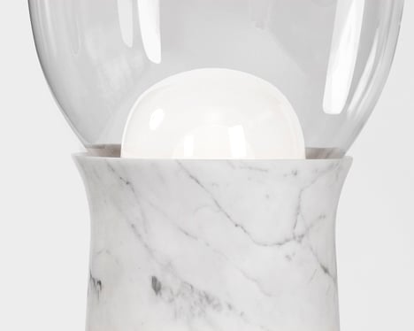 Torch lamp by Dan Yeffet