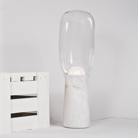 Torch Lamp by Dan Yeffet