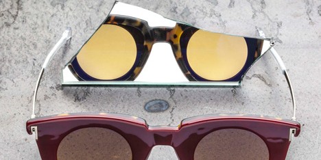 Two Way reversible sunglasses by Haik and Kaibosh