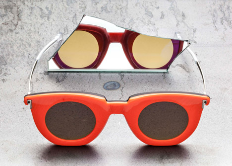 Two Way reversible sunglasses by Haik and Kaibosh