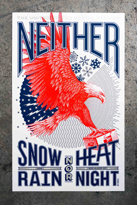 US postal service redesign by Grand Army
