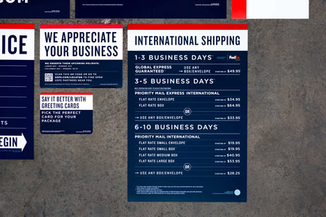 US postal service redesign by Grand Army