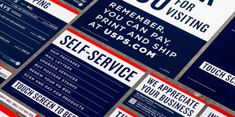 US postal service redesign by Grand Army