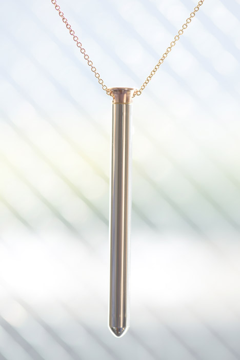 Vesper vibrator necklace by Crave