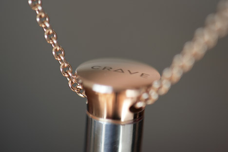 Vesper vibrator necklace by Crave
