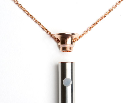 Vesper vibrator necklace by Crave