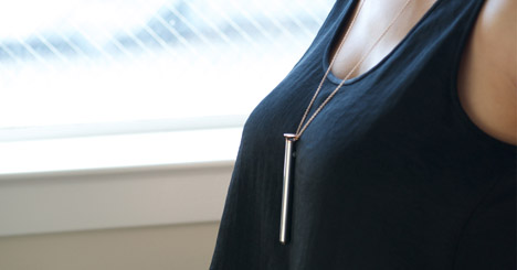 Vesper vibrator necklace by Crave