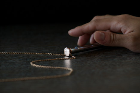 Vesper vibrator necklace by Crave
