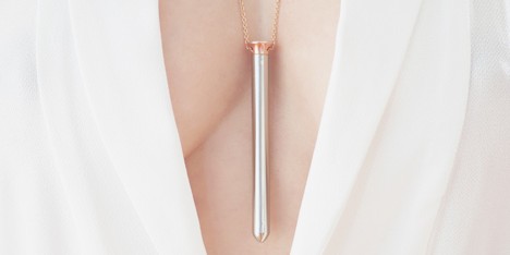 Vesper vibrator necklace by Crave