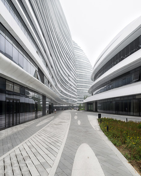 Wangjing Soho by Zaha Hadid