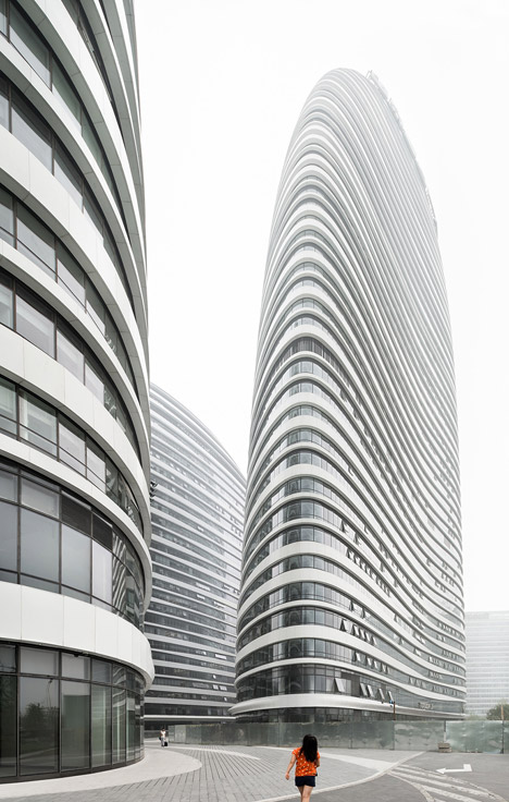 Wangjing Soho by Zaha Hadid
