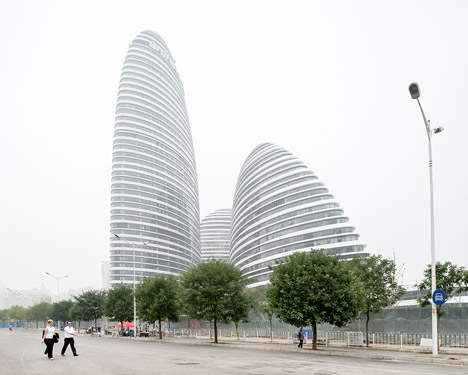 Wangjing Soho by Zaha Hadid