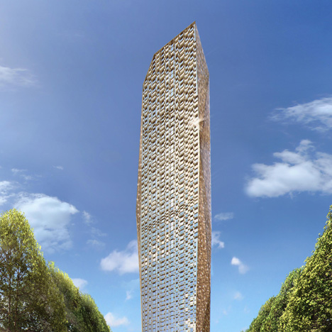 Donald Trump unveils golden Trump Tower for Mumbai