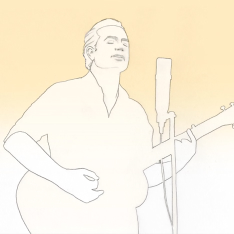 Stefan G Bucher animates Wesley Stace in his music video for Goodbye Jane