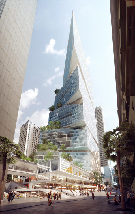 50 Bridge Street tower in Sydney by 3XN
