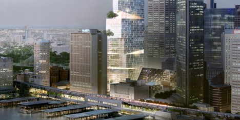 50 Bridge Street tower in Sydney by 3XN