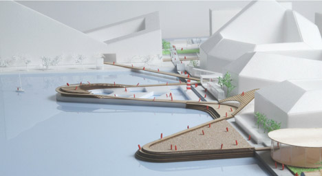 Aarhus harbour by BIG