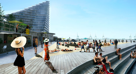 Aarhus harbour by BIG