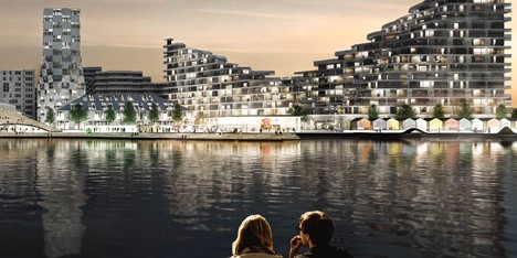 Aarhus harbour by BIG