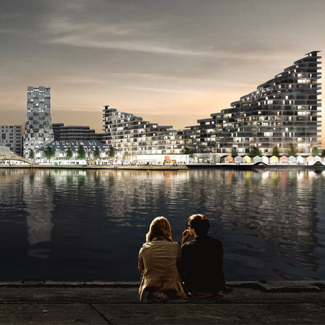 Aarhus harbour by BIG