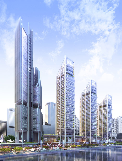 Al Maryah Island by Rogers Stirk Harbour + Partners