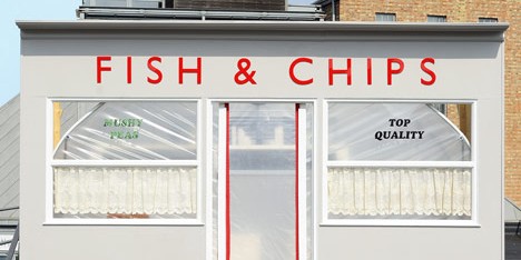 Rooftop fish and chip shop by Something & Son is (slowly) growing its own produce